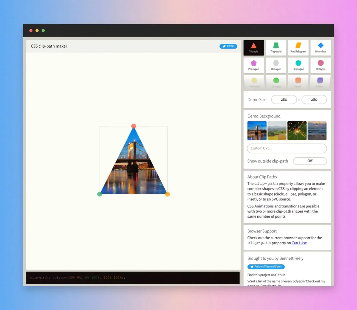 CSS Clip Path Maker- Best CSS Code Generators