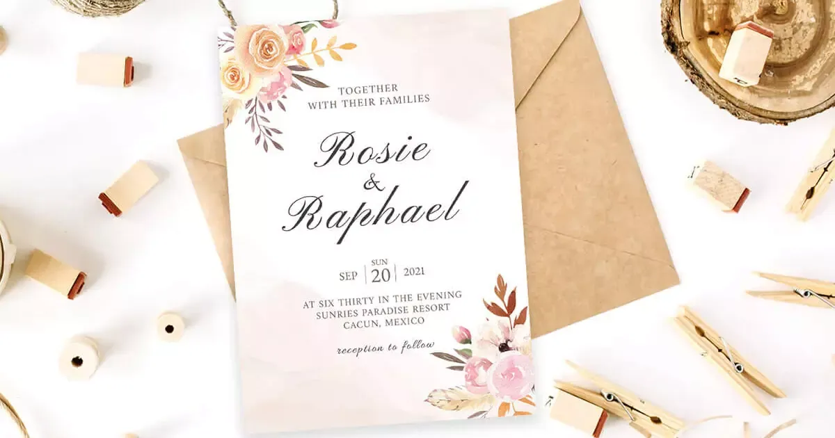 The 25 Best Free Wedding Invitation Templates & Mockups