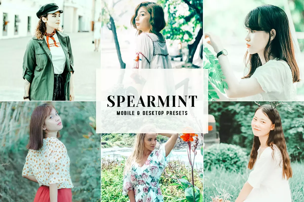 Spearmint Mobile & Desktop Best Lightroom Presets