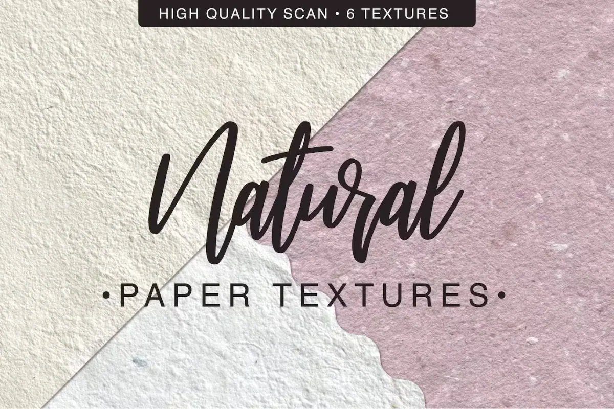 Natural paper textures