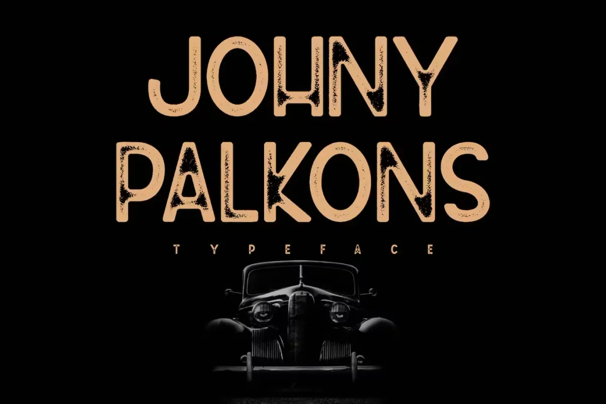 Johny Palkons - Vintage Typeface