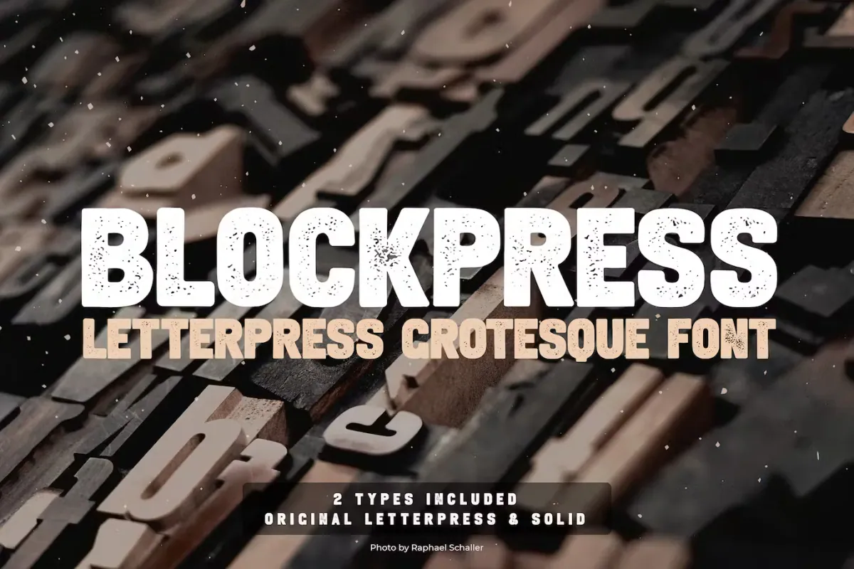 BlockPress Grotesque Font