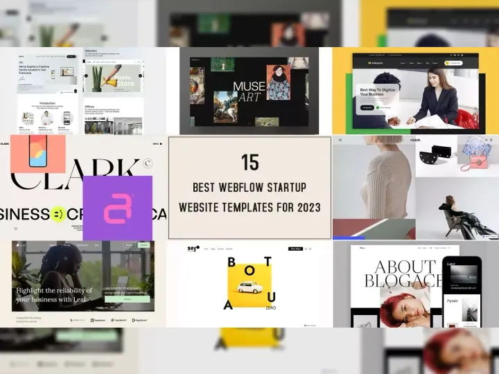 15 Best Webflow Startup Website Templates For 2023