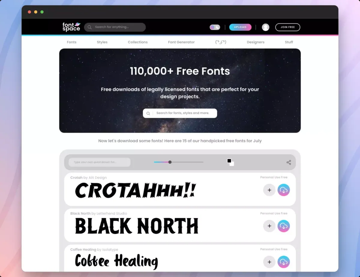 Fontspace