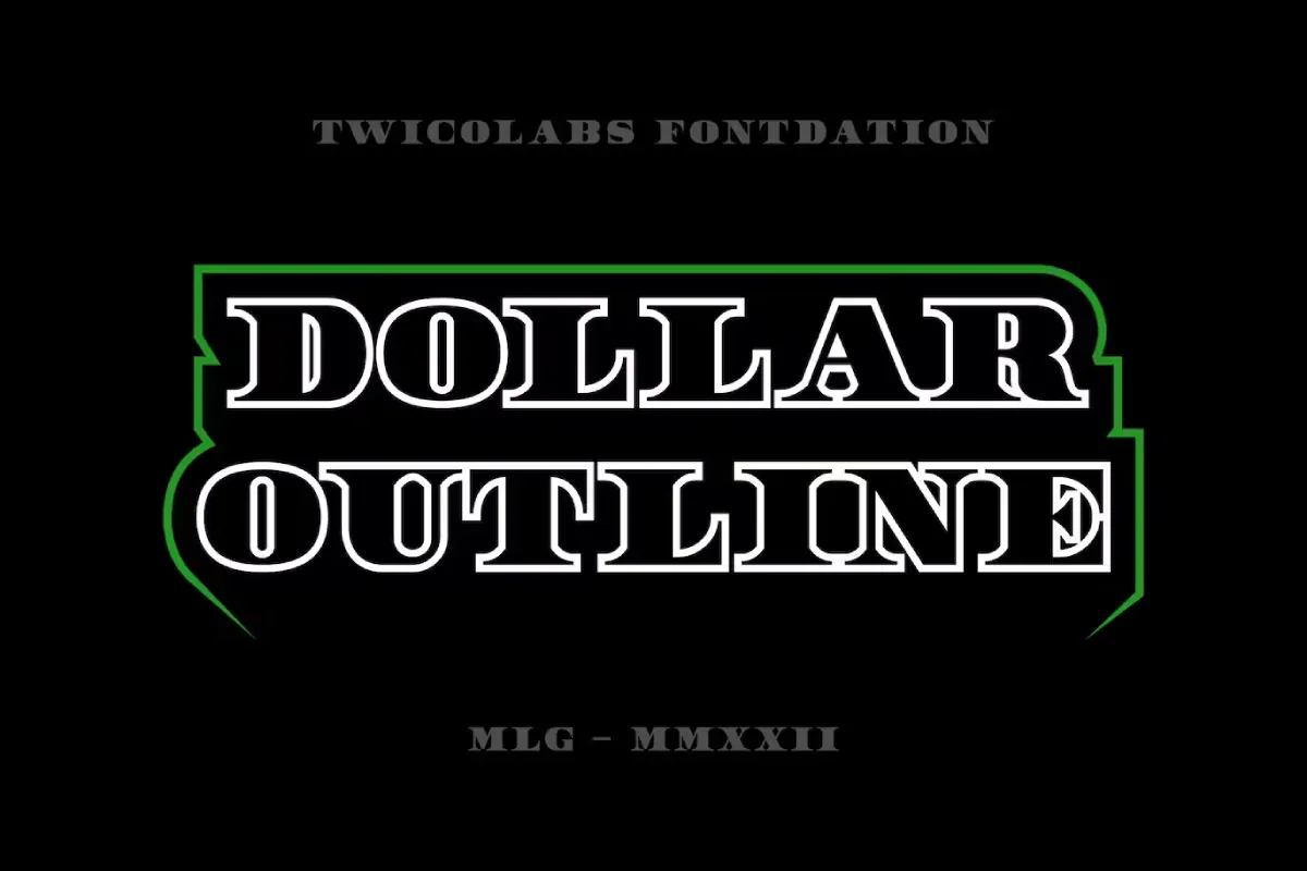 Dollar Outline