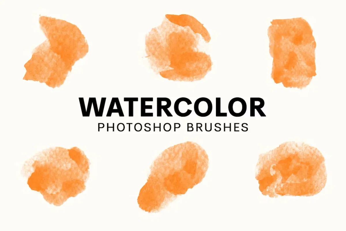 Textured Watercolor Brushes