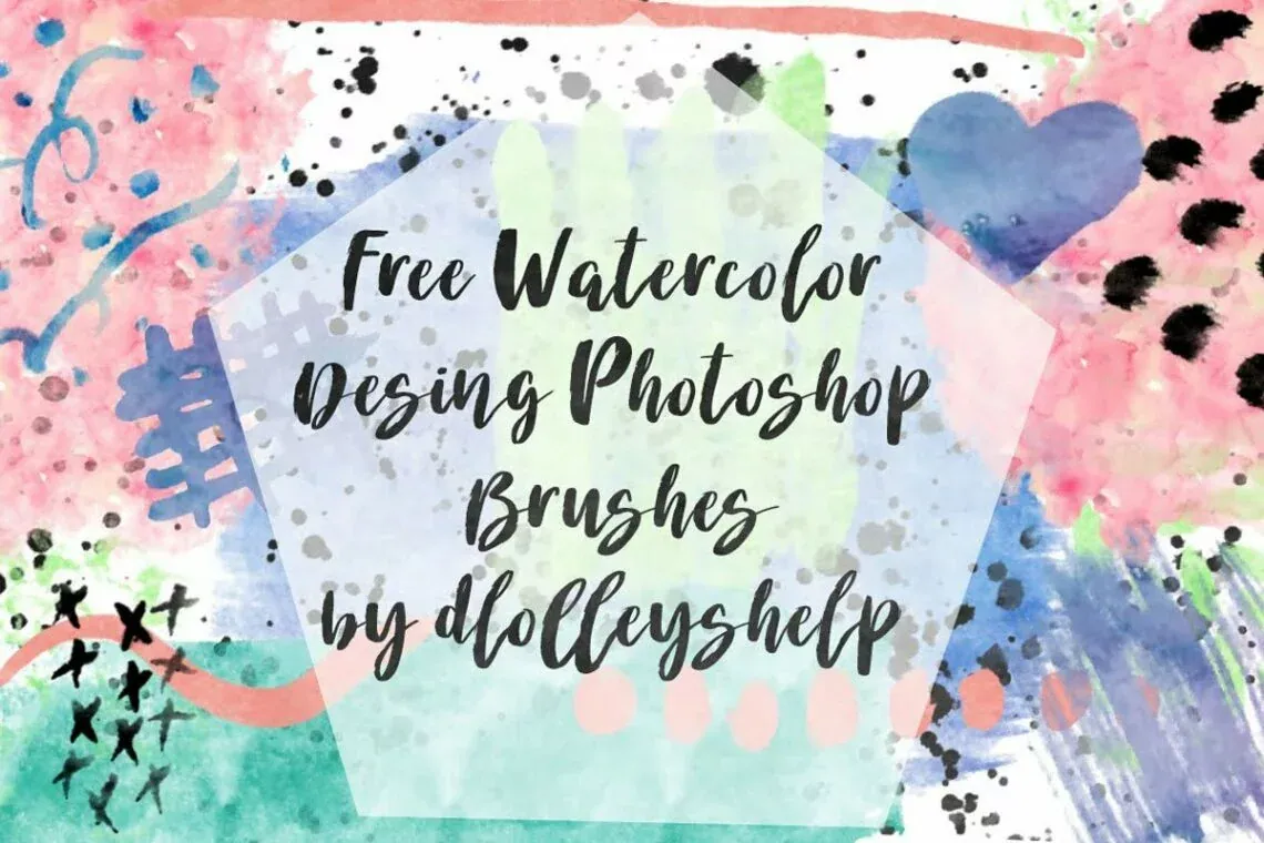 Free Watercolor Design Brushes
