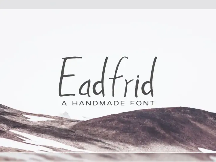 Free+Eadrifd+#Handmade+#Font+is+a+#modern+straight+handwritten+brush+font__row-1-column-1
