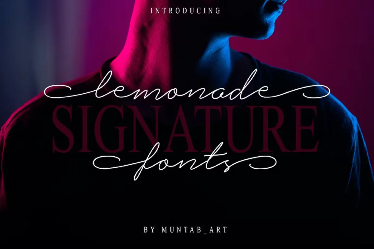 Lemonade Signature Font