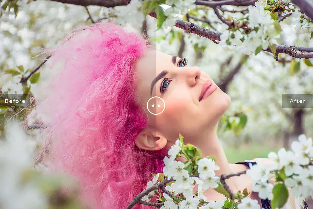 Portrait Mobile Lightroom Presets Preview 2