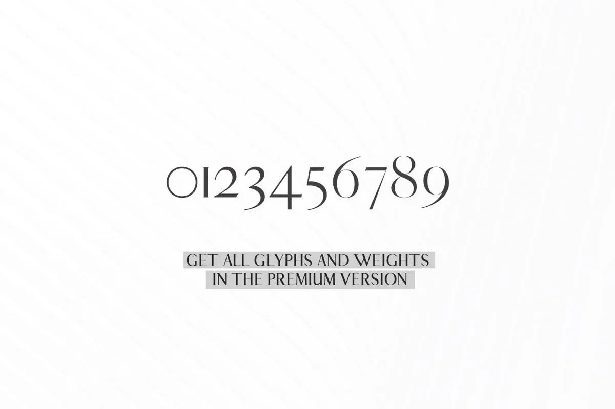 Yessica Sans Serif Font Preview 3