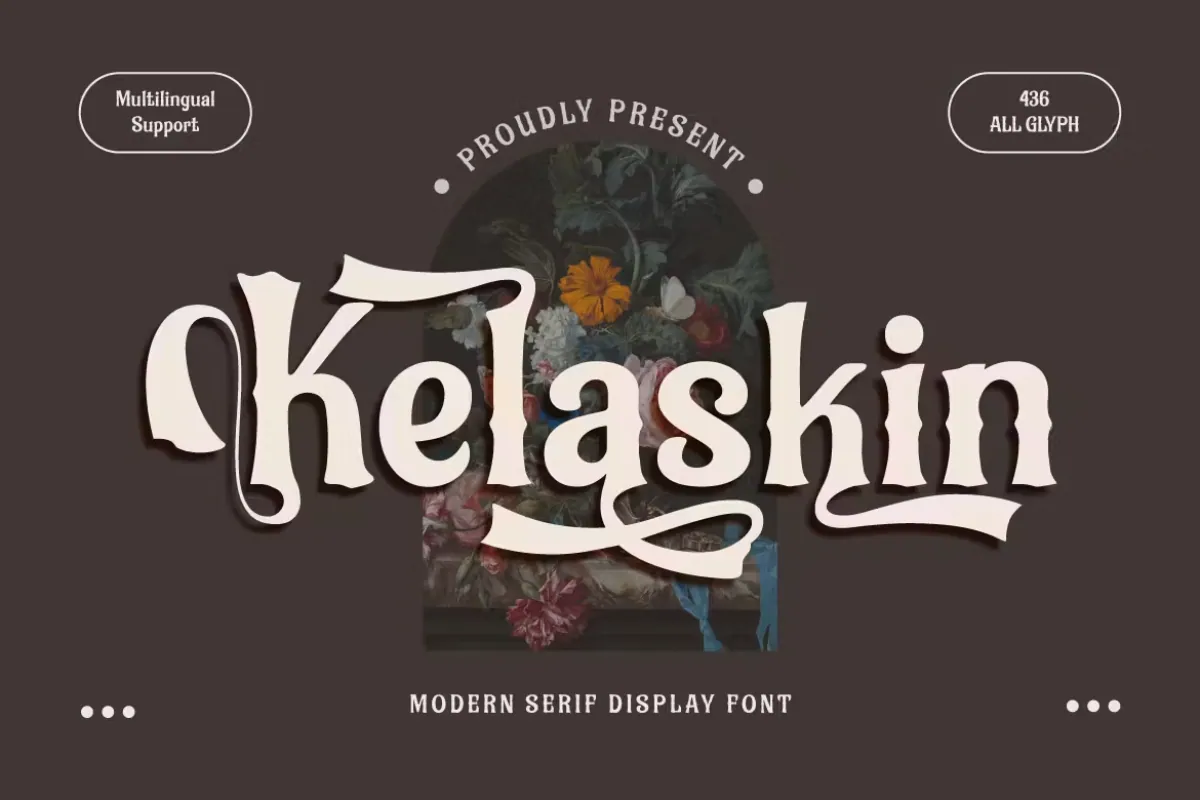 Kelaskin – Classic Serif font