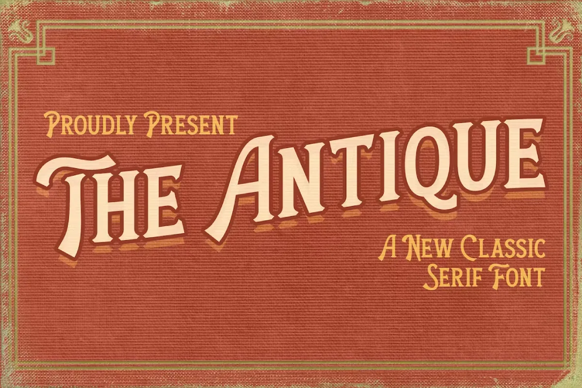 The Antique - Classic Serif