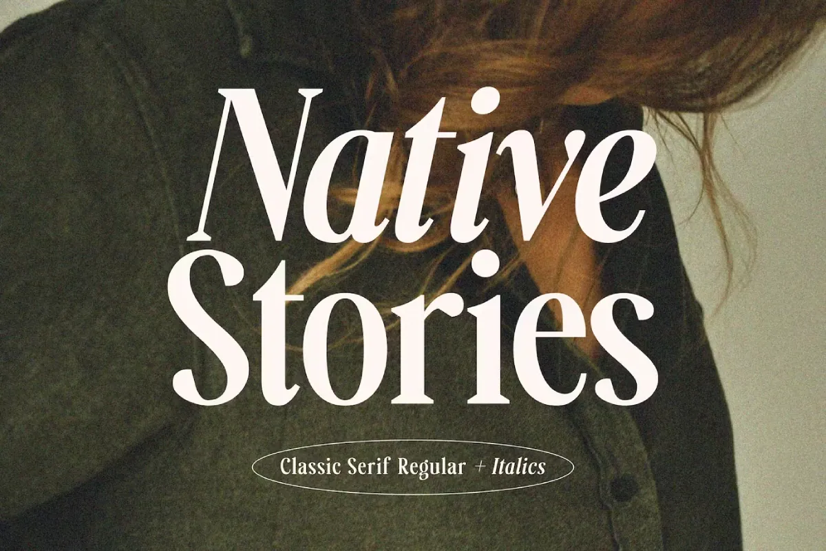 Native Stories - Classic Serif Font