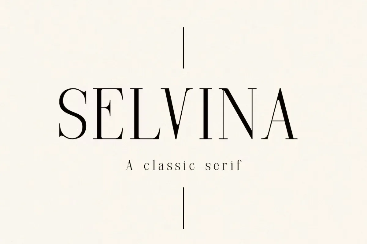 Selvina | a classic serif