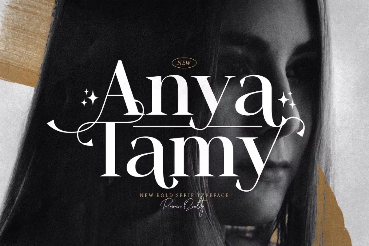 Anya Tamy - Classic Serif Font