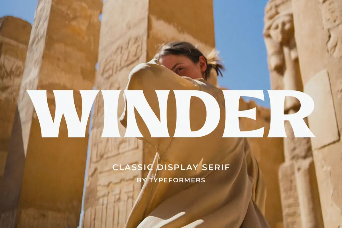 Winder - Classic Display Serif