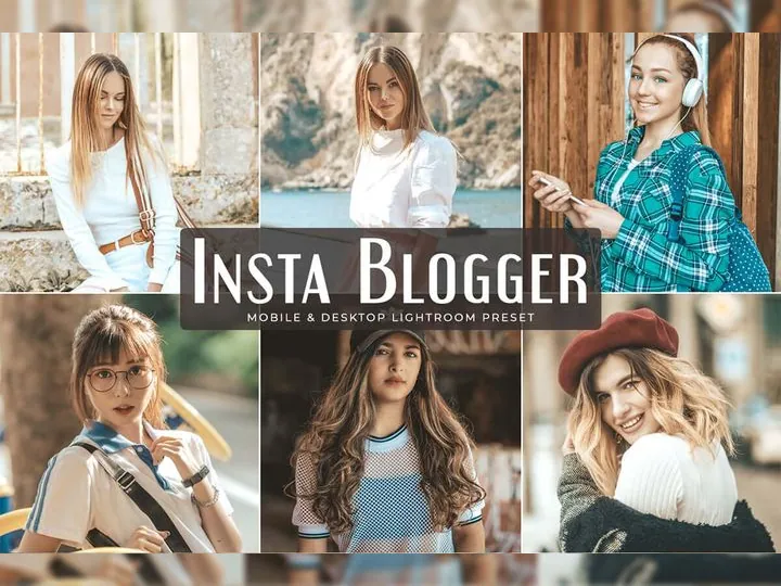 Instagram Blogger Lightroom Preset Featured
