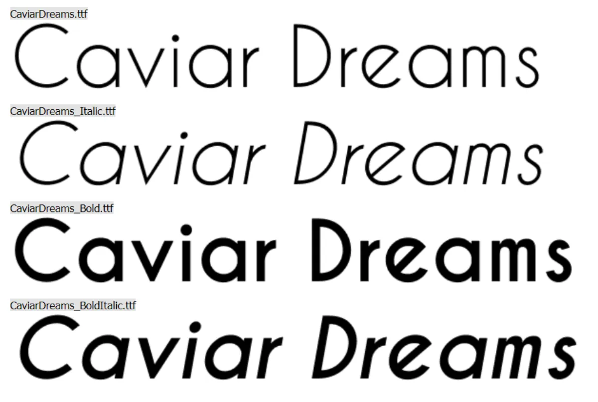 Caviar Dreams