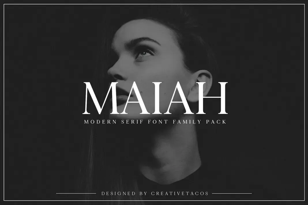 Maiah Serif Font