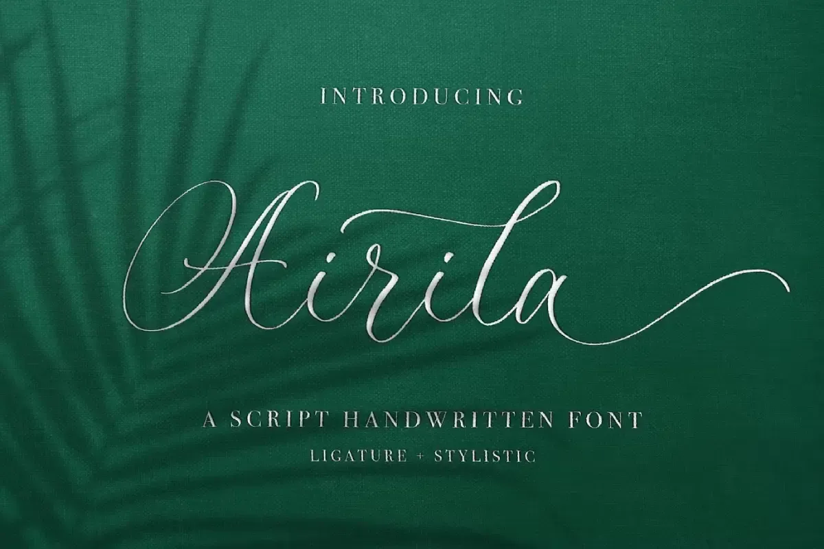 Airila - Calligraphy Font