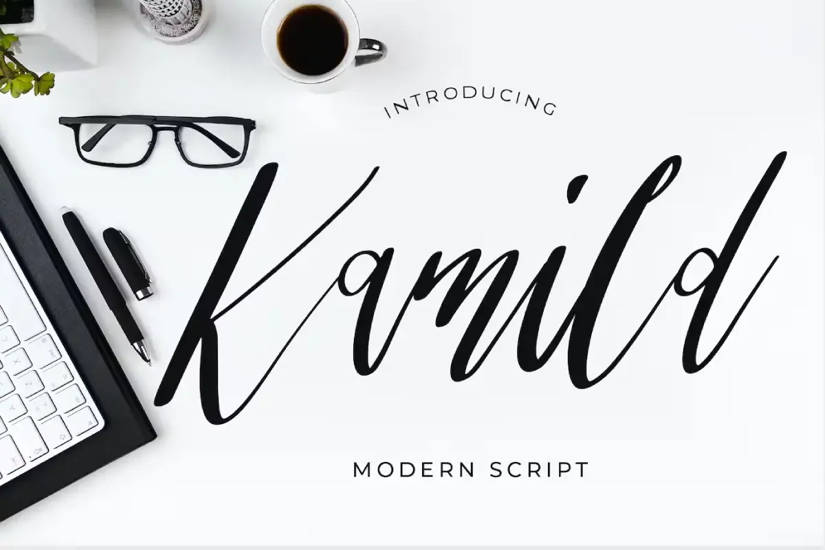 Kamild Calligraphy Font