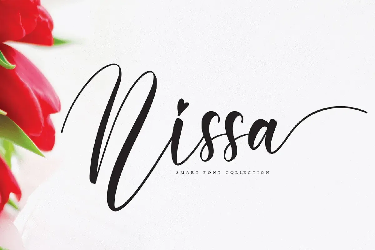 Nissa Calligraphy Font – Free Download