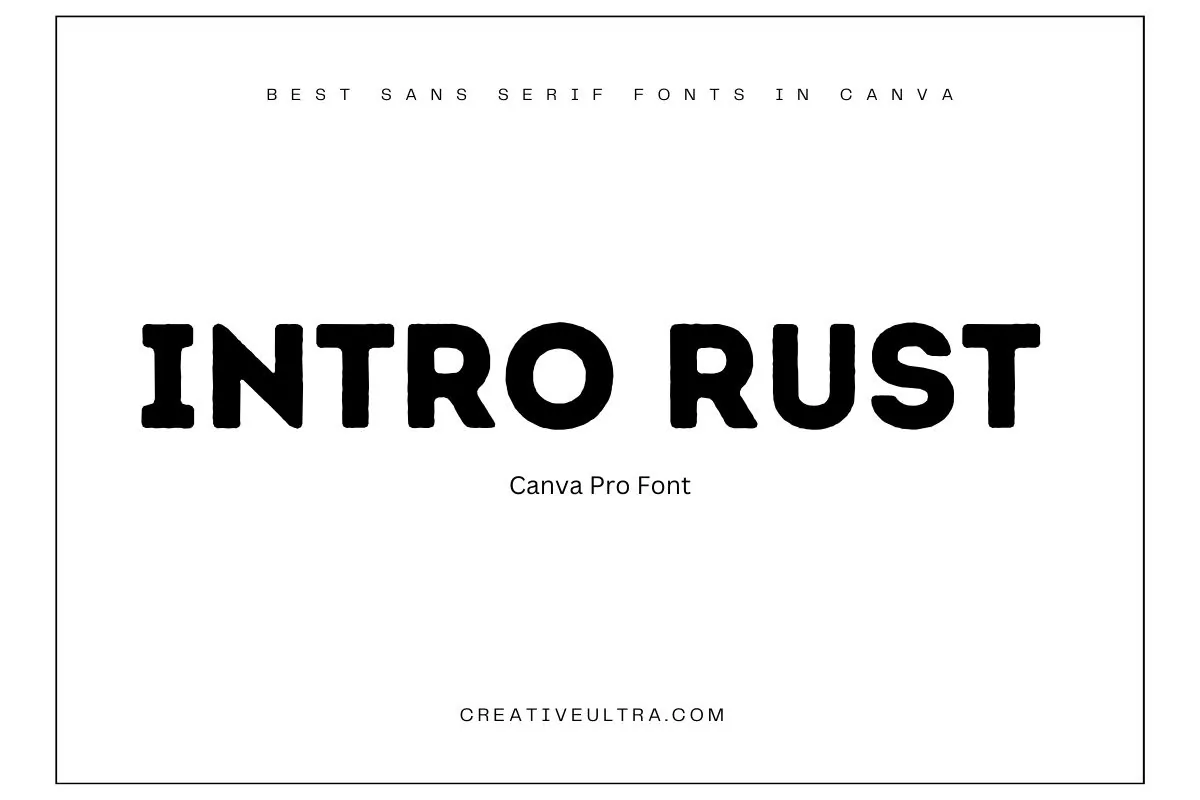 Intro Rust