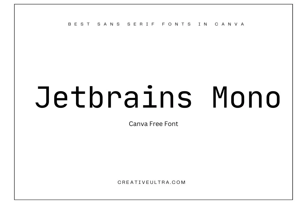 Jetbrains Mono