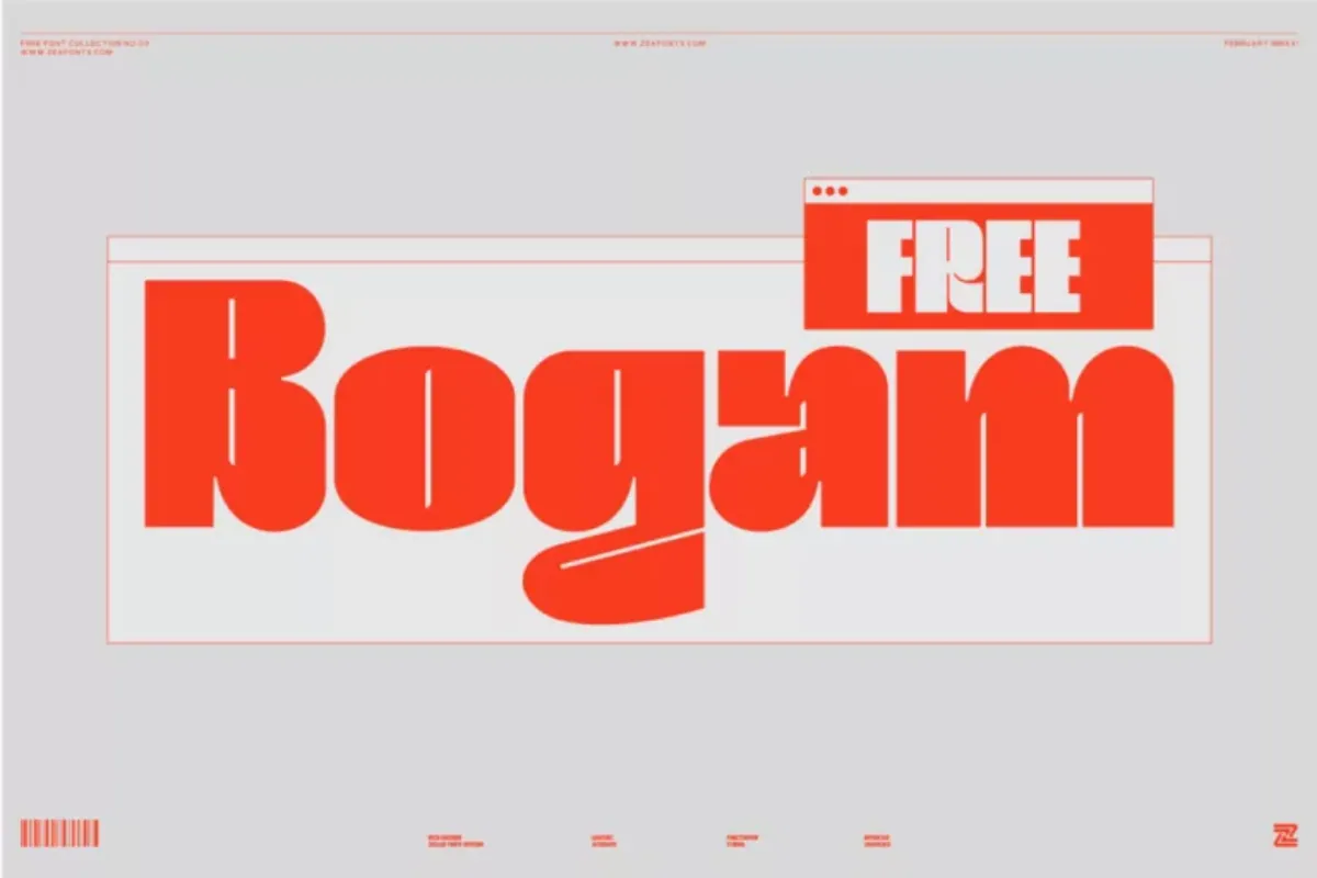 Bogam Sans Serif Font