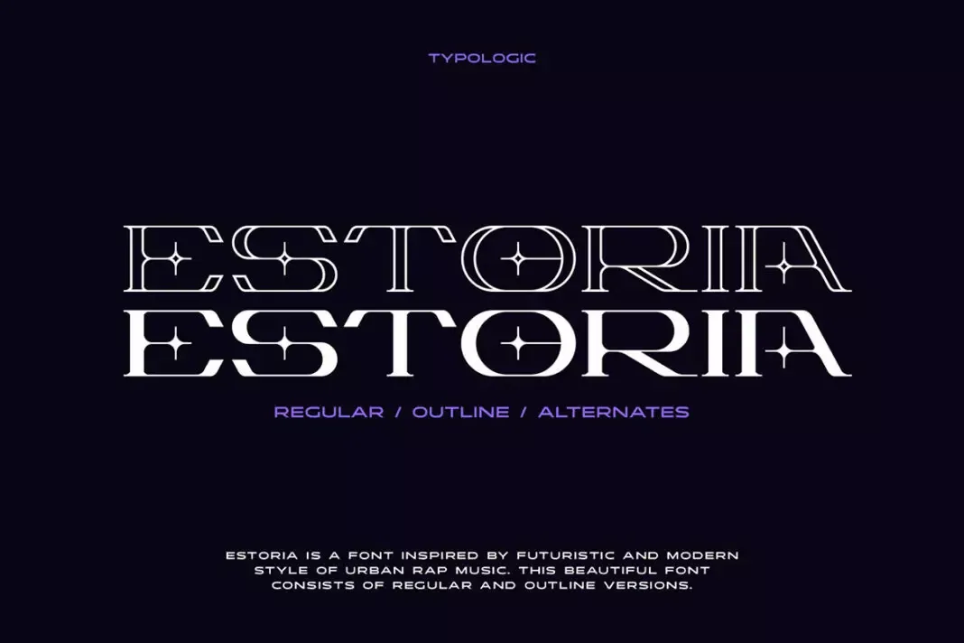 Estoria Display Font