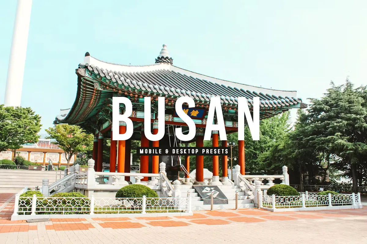 Busan Mobile & Desktop Lightroom Presets