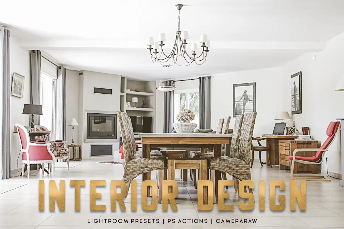 20 Interior Design Lightroom Presets