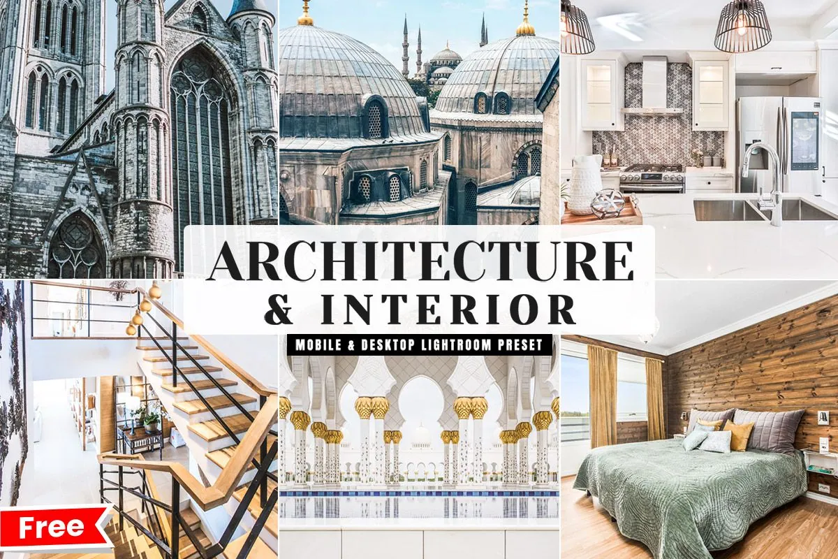 Architecture and Interior Lightroom Preset For Mobile & Desktop