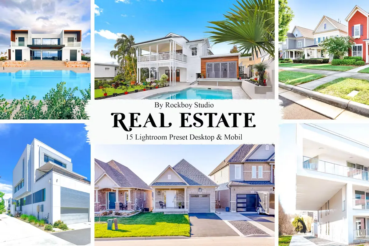 15 Real Estate Lightroom Presets