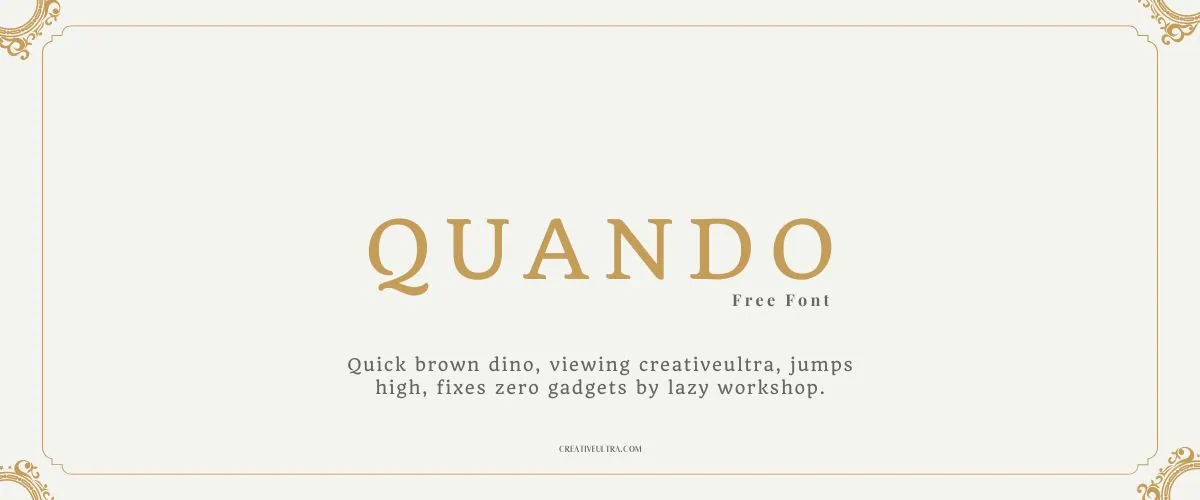 Quando Font