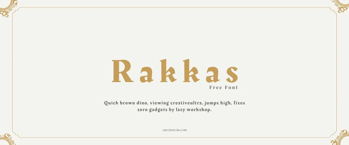 Rakkas Font
