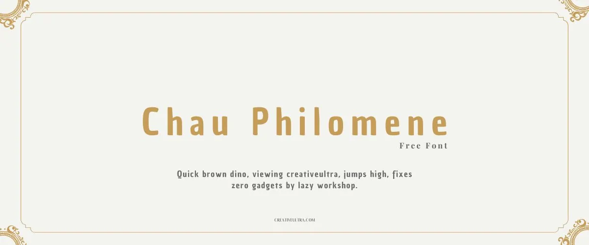 Chau Philomene Font