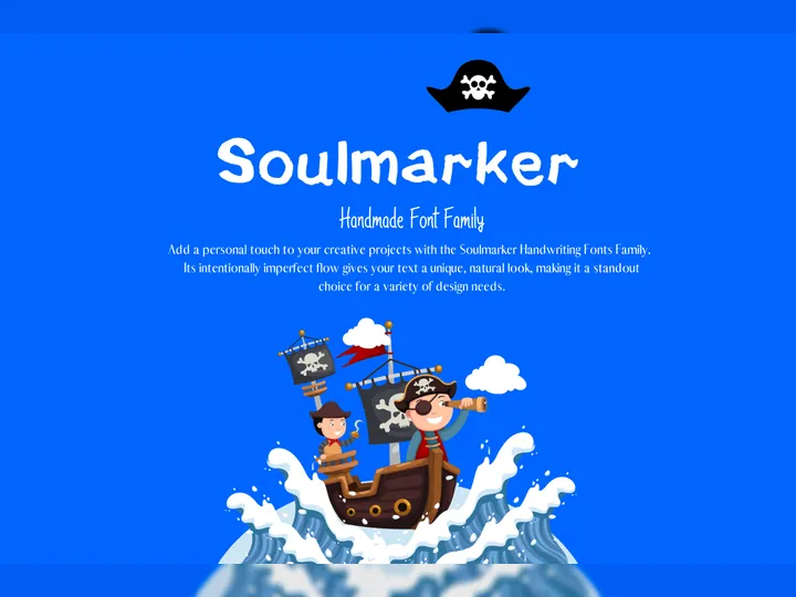 Soulmarker Handwriting Fonts Family