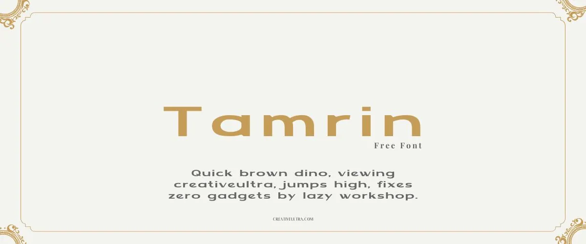 Tamrin Font