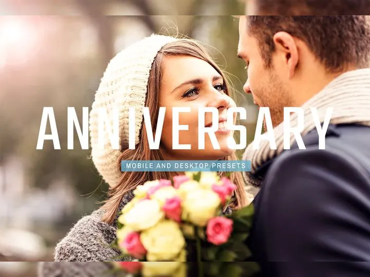 Anniversary Lightroom Preset For Mobile & Desktop Cover