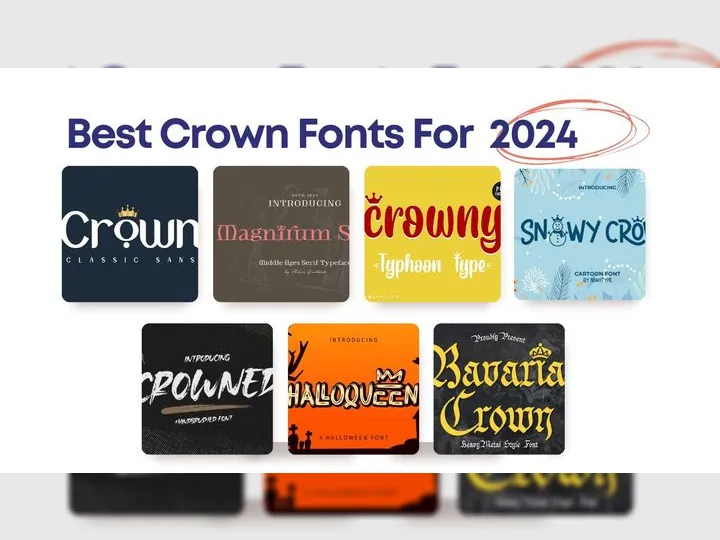 Best Crown Fonts For 2024