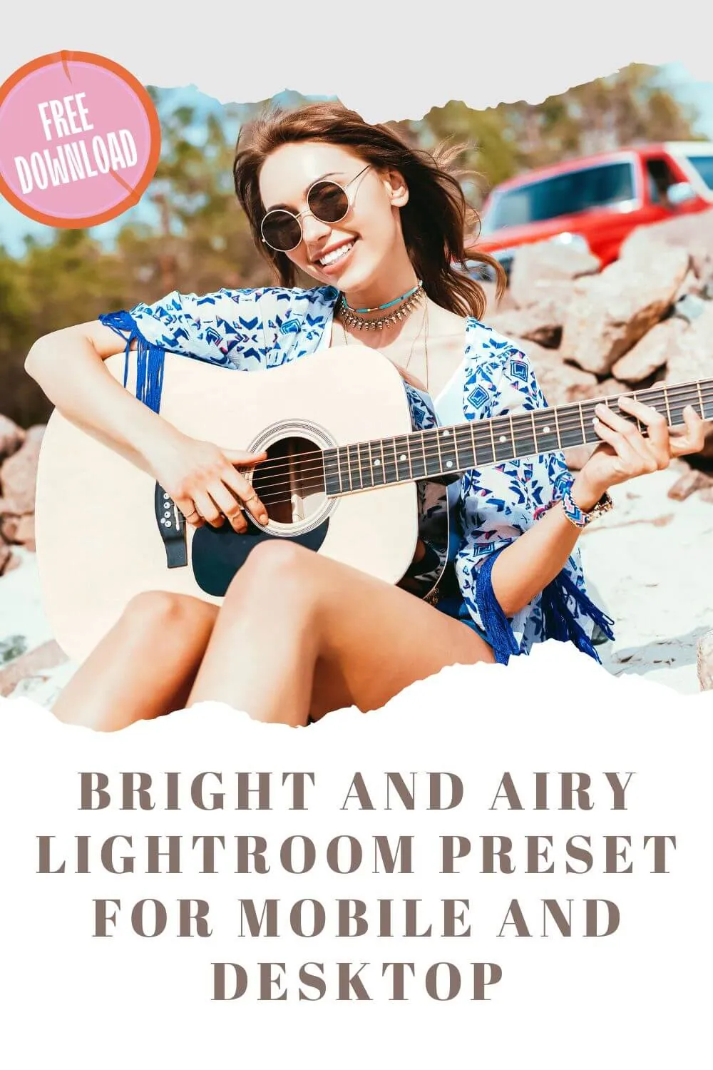 Bright Airy Lightroom Preset For Mobile and Desktop Pinterest