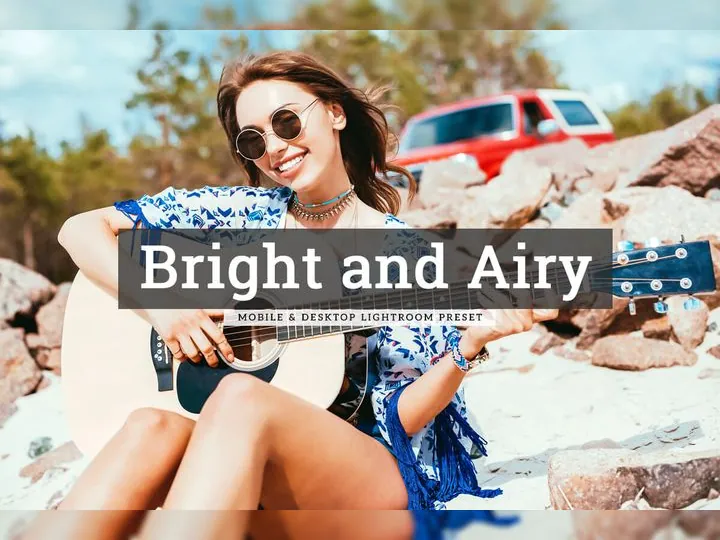 Bright Airy Lightroom Preset For Mobile and Desktop Cover