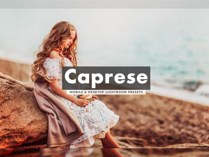 Caprese Lightroom Presets V2 For Mobile & Desktop Cover