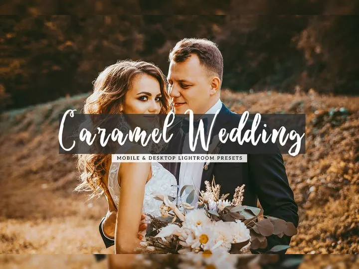 Caramel Wedding Lightroom Preset For Mobile & Desktop Cover