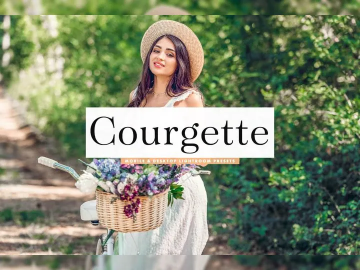 Courgette Lightroom Presets For Mobile & Desktop Cover