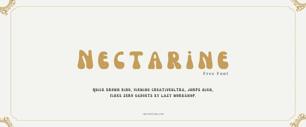 Nectarine Font