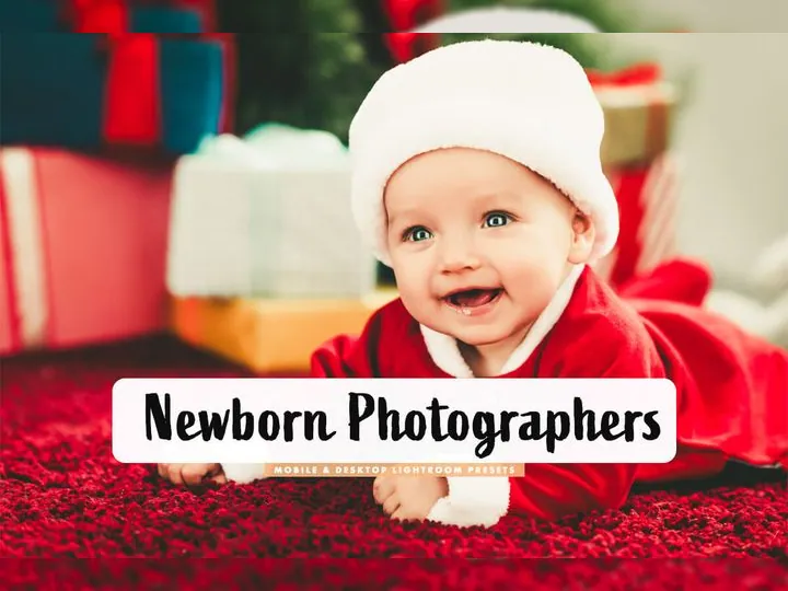Newborn Photographers Lightroom Preset For Mobile & Desktop Cover