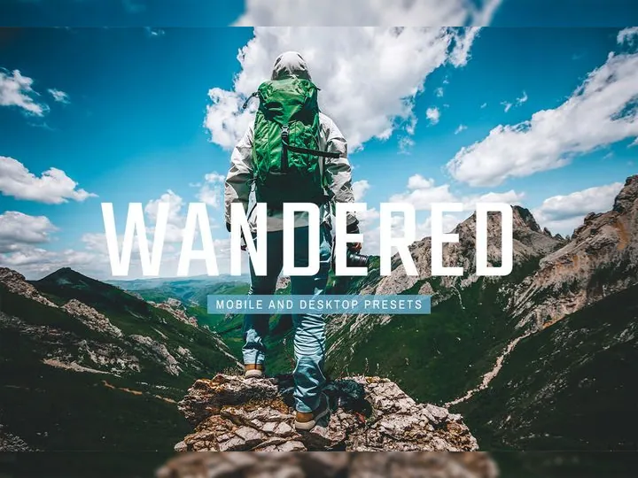 Wandered Lightroom Preset For Mobile & Desktop Pinterest